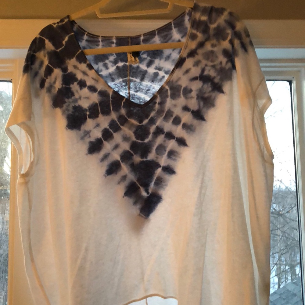 Tie dye free people top